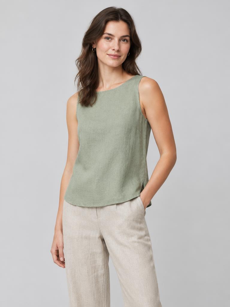 Clara linen top