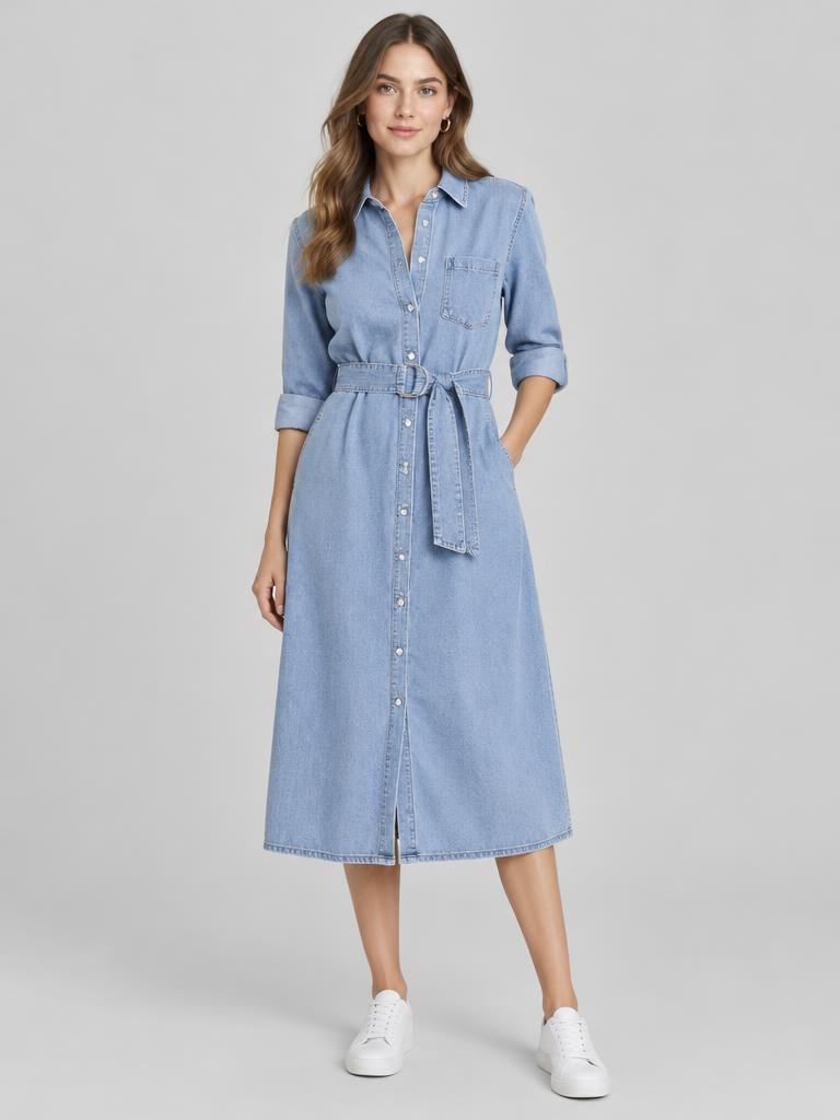 Sienna denim dress